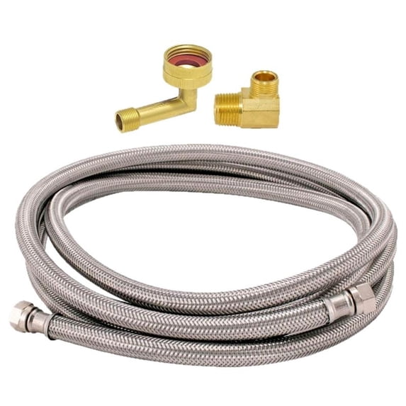 CEORPER Dishwasher Water Line With 3/8inch Compression Fittings For Easily Setup