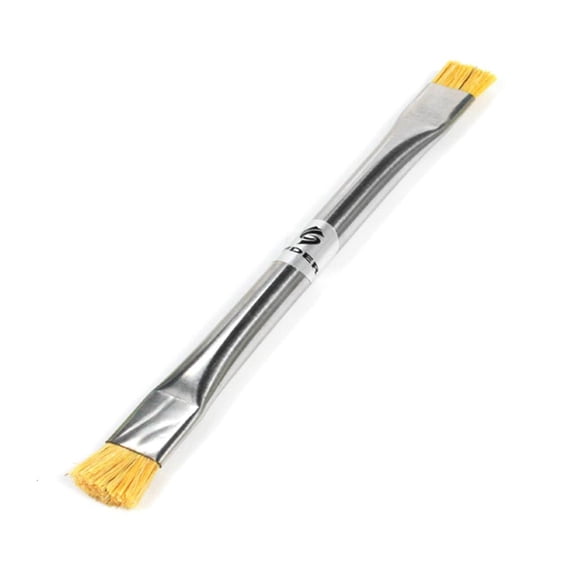 CEORPER Double Head Anti Static Brush Mainboard Rework Brush For Mobile Phone BGA CHIP IC Repair Soldering Cleaning Tool