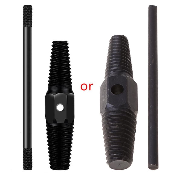 CEORPER Double-head Tap Faucet for Valve Screw Extractor Set 4" 6" Bolt Remover for Home