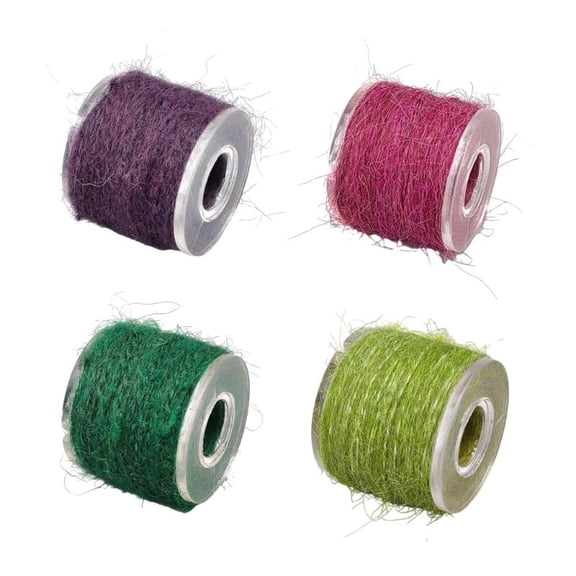 CEORPER Dubbing Yarns Soft Single Strand Fibers Thread For Crafting Fishing Fly
