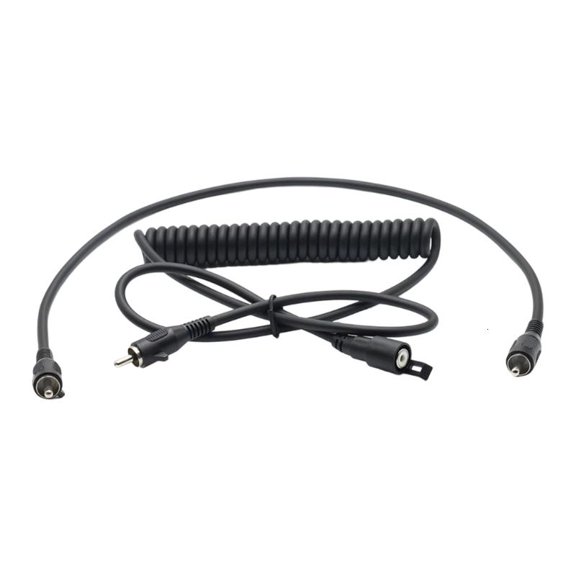 CEORPER Durability AV Power Cord With Adjustable Length AV Charging Cable 12-50cm