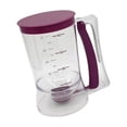 thumbnail image 1 of CEORPER Easy to Wash Batter Dispenser With Clear Measurement Marking Cream Speratator, 1 of 8