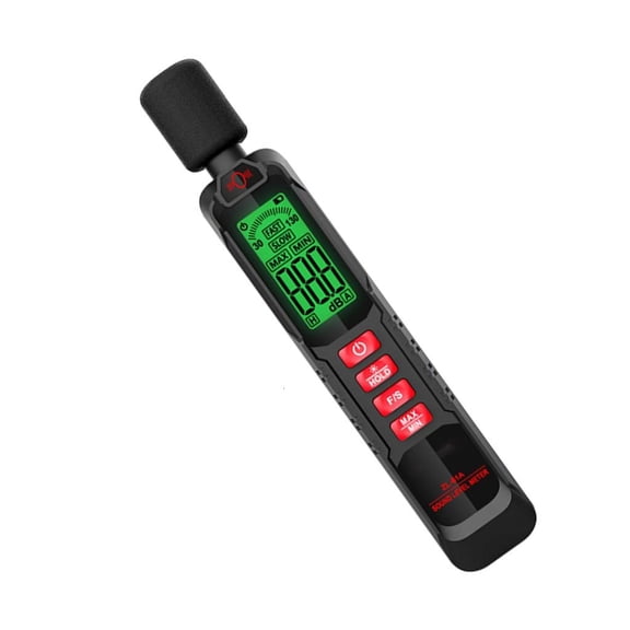 CEORPER Effective Sound Level Meter Handheld Noise Analyzers Accessory for Monitoring Sound Level in Public Space