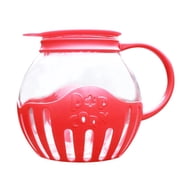 CEORPER Effortless Homemade Popcorn Glass Cooker Suitable for Standard Microwaves