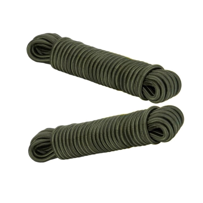 CEORPER Elastic Tie Down Straps Cable Strong Elastic Bungee Shock Cord Easy to Use
