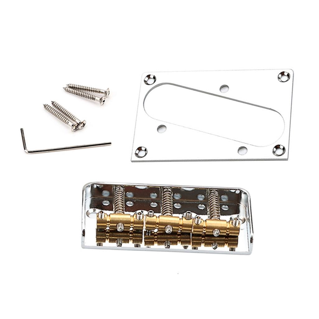 CEORPER Electric Guitar Bridge Pickup Bottom Frame Guitar Bridge Pickup Mounting Rings