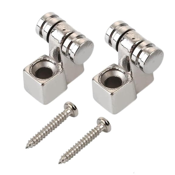 CEORPER Electric Guitar String Tree with Mounting Screws,2-Piece Pack