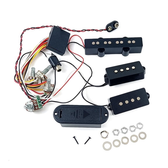 CEORPER Electric Guitar and Bass Tone Control Amplification Circuit with JP Pickup Set