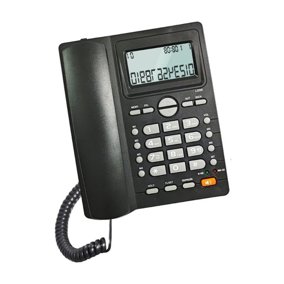 CEORPER Elegant Landline Telephone Featuring Clear Caller Display And Large Buttons