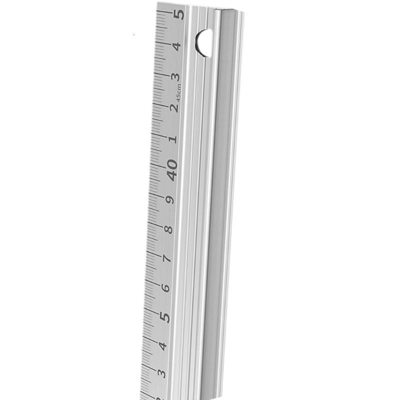 CEORPER Engineering Scale Anti Slip Grip Aluminum Ruler Measuring Tool ...