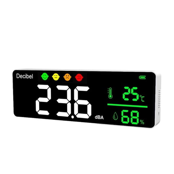 CEORPER Environmental Meter Wall Mounted Decibel Meter for Indoor Use