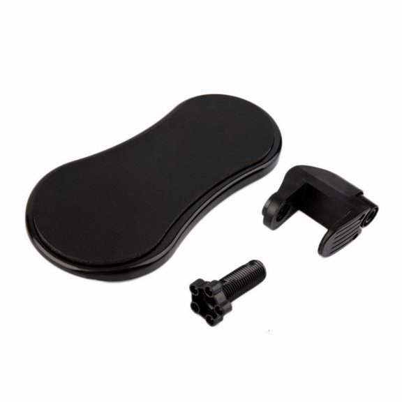 CEORPER Ergonomic Arm Rest Support Aluminum Alloy Rotating Mouse Arm Rest Mouse Pad
