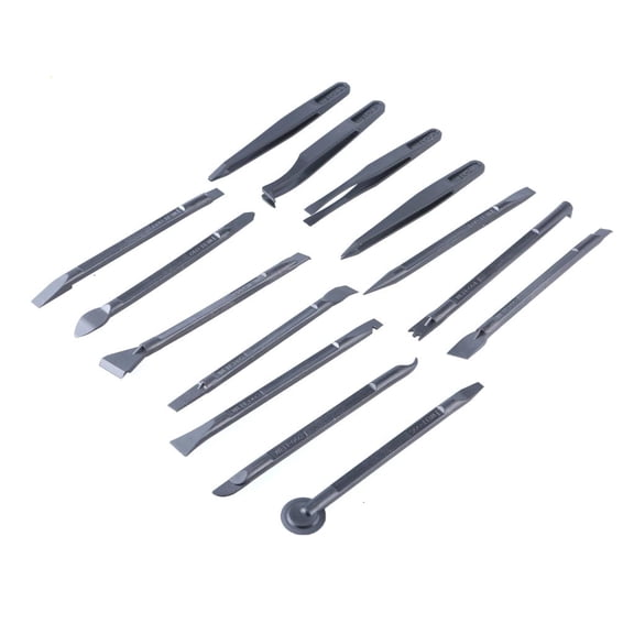 CEORPER Essential 14Pcs Carbon Fiber Scraper Pack for Professional Cleaning Needs