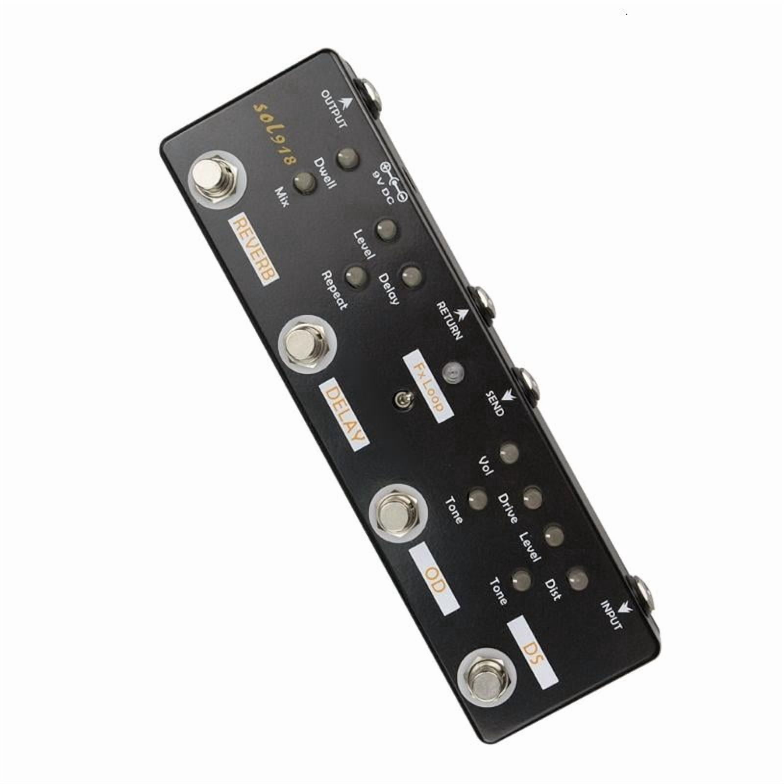 CEORPER Essential Guitar Chain Buffer Pedal Prevents Signal Loss in Complex Rigs