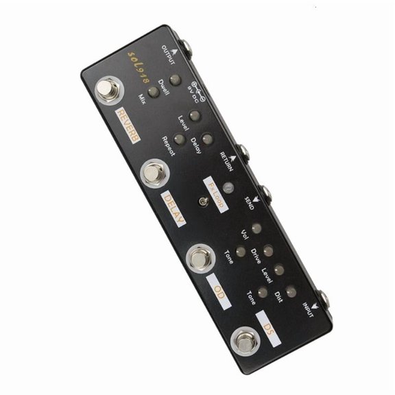 CEORPER Essential Guitar Chain Buffer Pedal Prevents Signal Loss in Complex Rigs