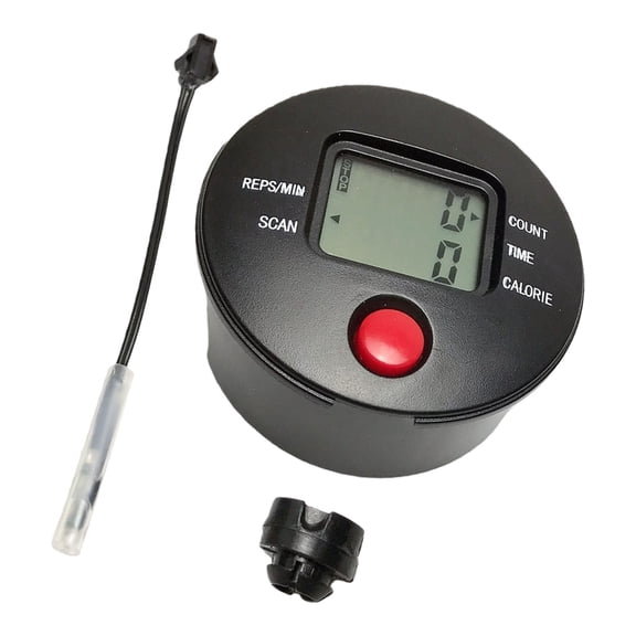 CEORPER Exercise Display Meter With Accurate Tracking For Home Gym Equipment Strong Plastic Construction Fitness Bike Counter