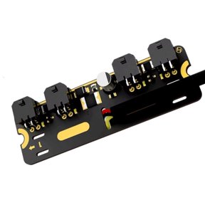 CEORPER Expansion Hub Plugs Play Four Port Power Signal Protections Security for Lab