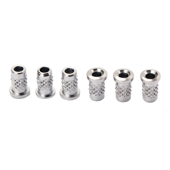 CEORPER External Threaded Electric Guitar String Retainer Caps Fastener Replacement