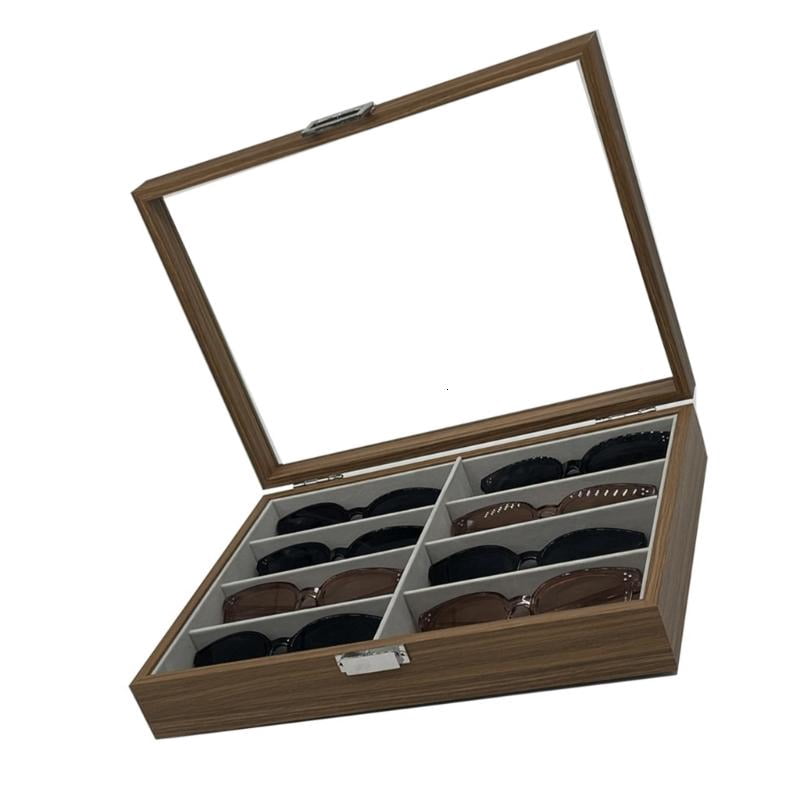 CEORPER Eyeglasses Presentation Box Professional Showcase For Collections