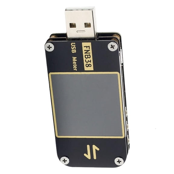 CEORPER FNB38 Digital Voltmeter Ammeter Current And Voltage Meter USB Tester QC4+ PD3.0 2.0 PPS Fast Charging Protocol Capacity
