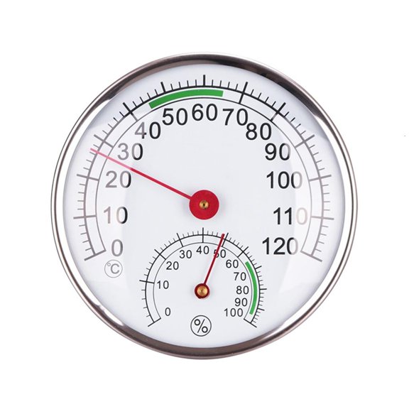 CEORPER Fahrenheits Thermometer Hygrometer Indoor Hygrothermograph Temperature Measure Tool Fit for Family Hotel Greenhouse Room