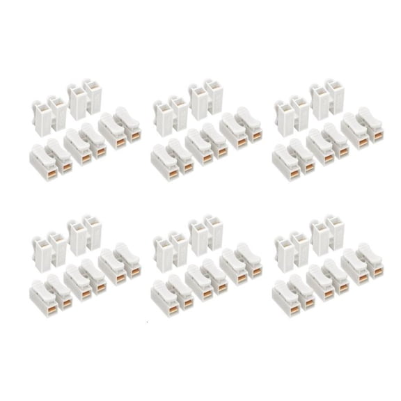 CEORPER Fast Clamp Electrical Spring Wire Terminals Supports RVV Cables Up To 2.5mm