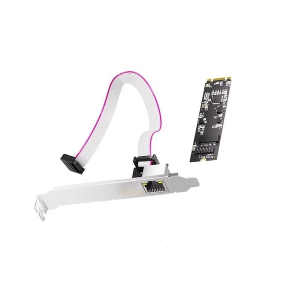 CEORPER Fast Speed M.2 B+M Key RTL8126 Ethernet Adapter Card Ethernet Server Adapter