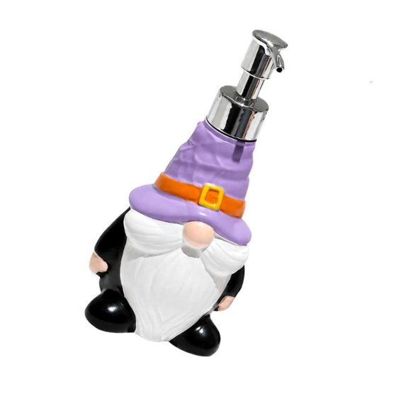 CEORPER Figurine Soap Dispenser With Press Pump for Bathroom Counter Use