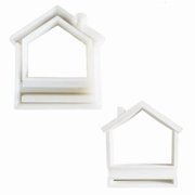 CEORPER Fine Craftsmanship Silicone Mold with Clear House Detailing Base for Artisans