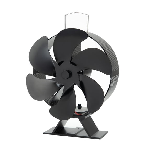 CEORPER Fireplace Fan 6 Silent Wood Fire Stove Fans Non Electricity Required