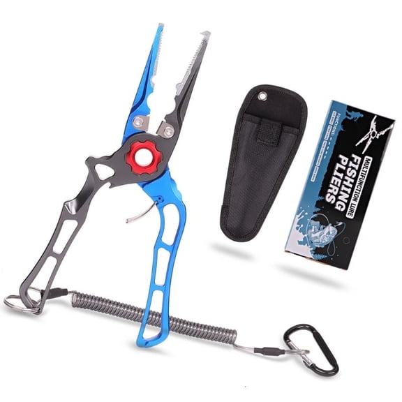 CEORPER Fish Grip Grabber Keeper Fishing Lip Fishes Plier Multifunctional Line Cutter