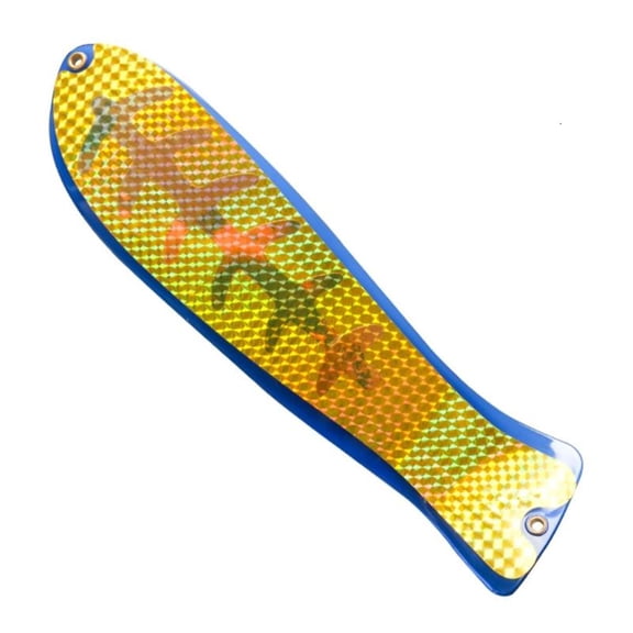 CEORPER Fishing Diving Flash Board for Attracting Fish Swim Baits Fish Shape Lure