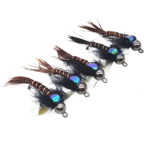 CEORPER Fishing Lures Realistic Nymph Design For Fly Fishing Ice Fishing