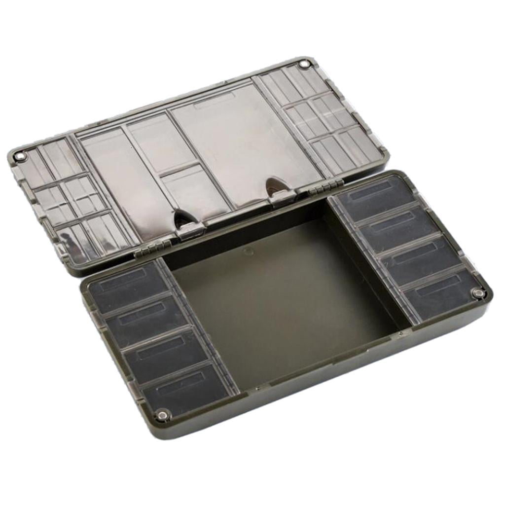 CEORPER Fishing Tackle Accessory Case Lures Hook Container Fishing Baits Storage Box