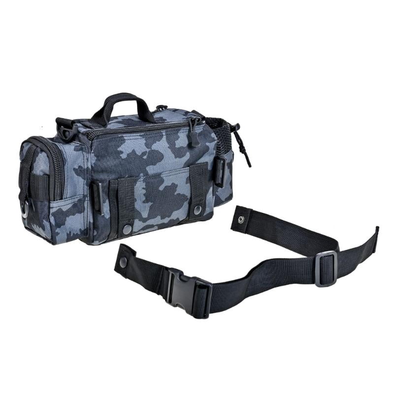 CEORPER Fishing Tackle Bag Waterproof Crossbody Fishing Gear Bag with Waist Belt