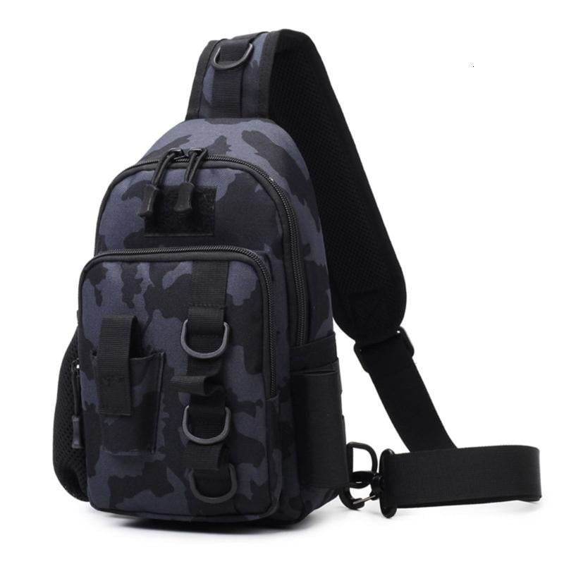 CEORPER Fishing Tackle Storage Shoulder Bag Comfortable Fishing Gear Carrying Bag