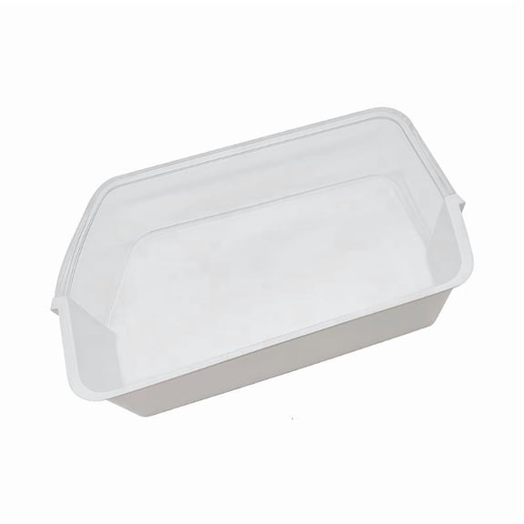 CEORPER Flexible Left Freezer Storage Bin Acts As Freshness defender Box