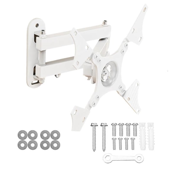 CEORPER Flexible TV Wall Mount Brackets 360 Degree Rotation for Flat Panel Displays