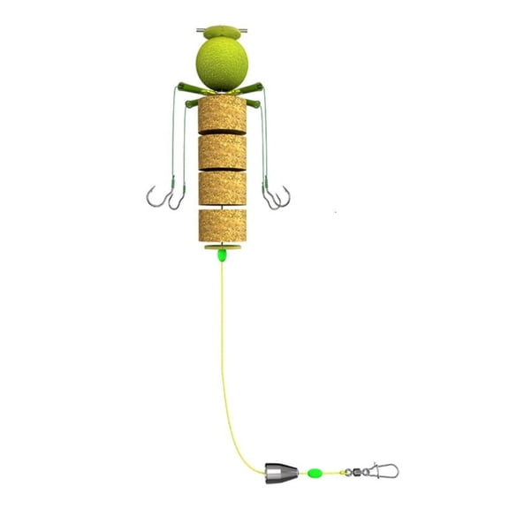 CEORPER Floating Carp Hook Barbed Hook Fishing Accessories Easy Installation
