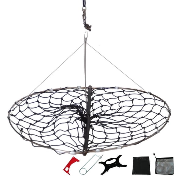 CEORPER Foldable Fishing Net For Crabs In Lake And Oceanics
