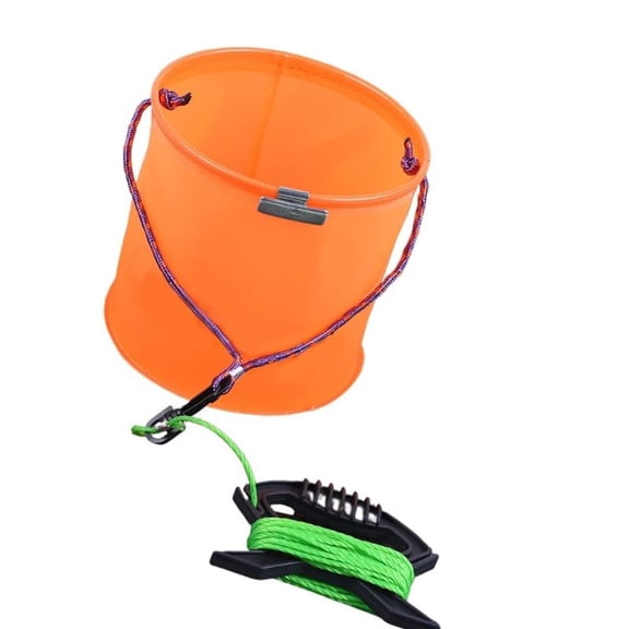 CEORPER Foldable Fishing Water Carriers Multipurpose Container for Outdoor Lover