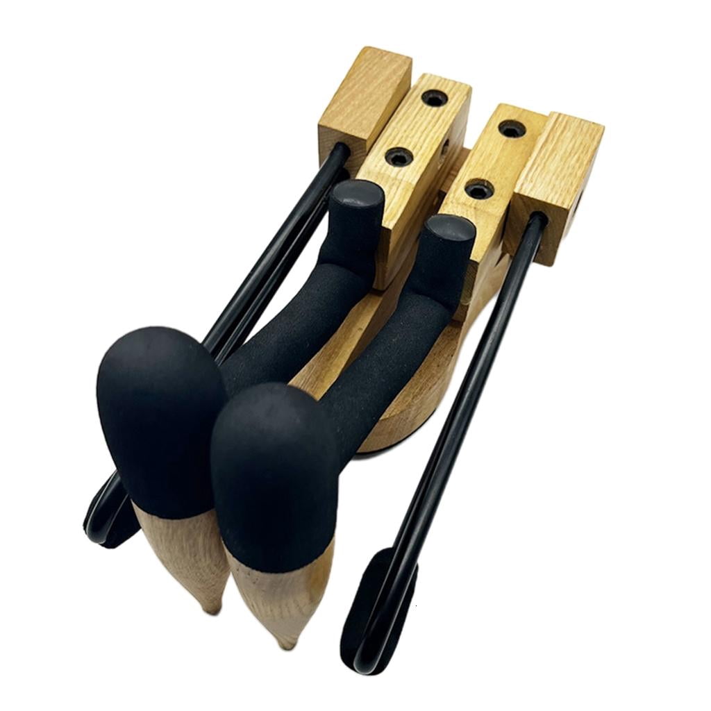 CEORPER Folding Wood Ukulele Stand Small Musical Instruments Stand Easy to Use