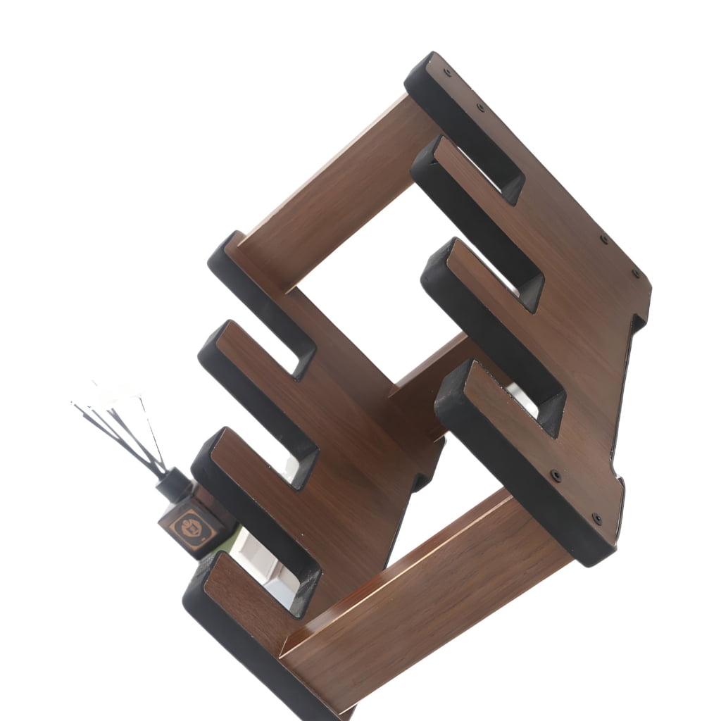 CEORPER Gift Wooden Guitar Stand for Guitarists Holds 3 Guitars or Basses Inspirational
