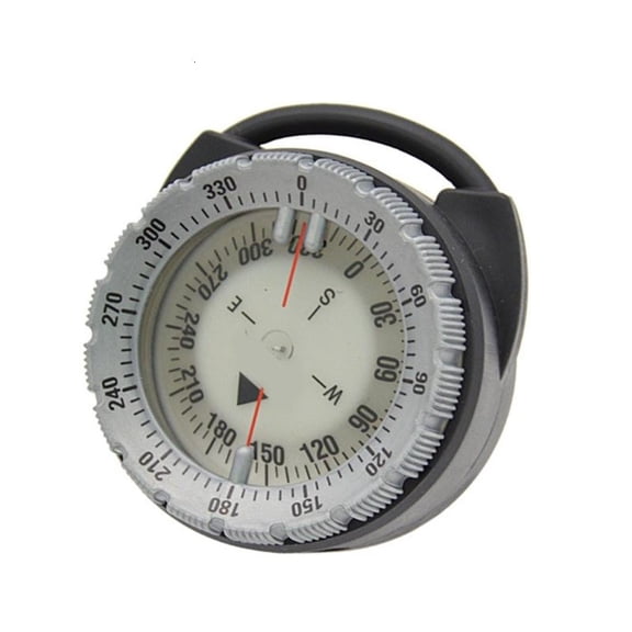 CEORPER Glowing Navigations Pipe Clamp Watertight Compasses for Water Sport Swimming