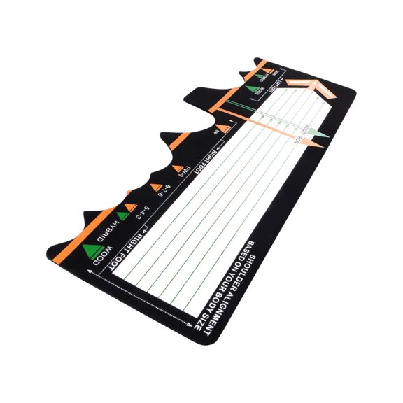 CEORPER Golf Training Mat Postures Assistance Practice Mats Stance Corrector Trainer Beginner Golf Practice Swing Mat Enduring