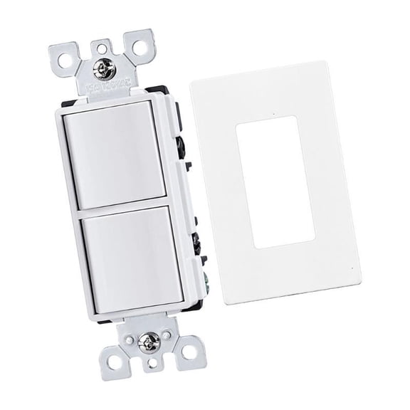 CEORPER Good Quality Double Rocker Switches for Residential Commercial Buildings