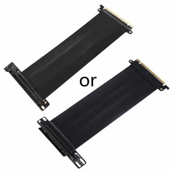 CEORPER Graphics Card Extension Cable PCIExpress Risers Shielded Extender GPU Vertical