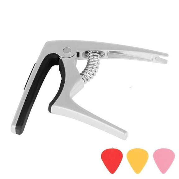 CEORPER Guitar Capo Sliding Moving Capo Great for Beginners, Guitar Tunings Tone Clips