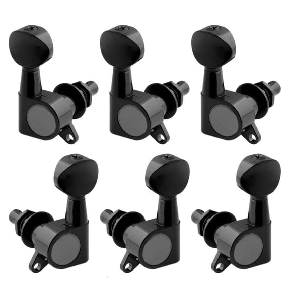 CEORPER Guitar Machine Heads Bushings Sets with Screws Right Left Inline Guitar Tuners