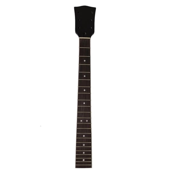 CEORPER Guitar Neck Replace Parts Durable Wooden Fretboard 25in Electric Guitar Parts